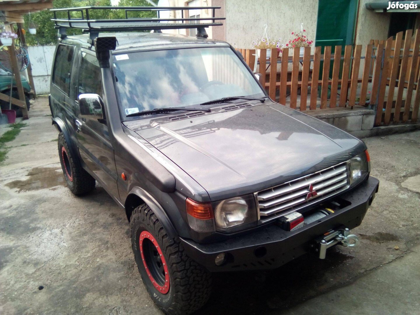 Mitsubishi Pajero II snorkel