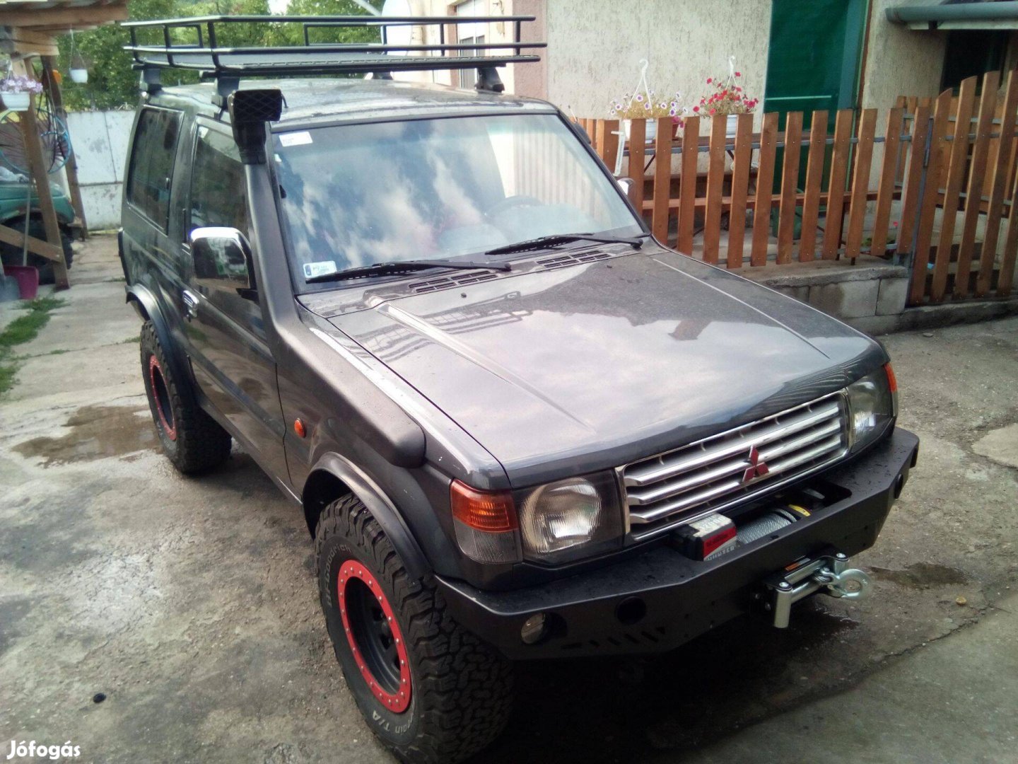 Mitsubishi Pajero II snorkel