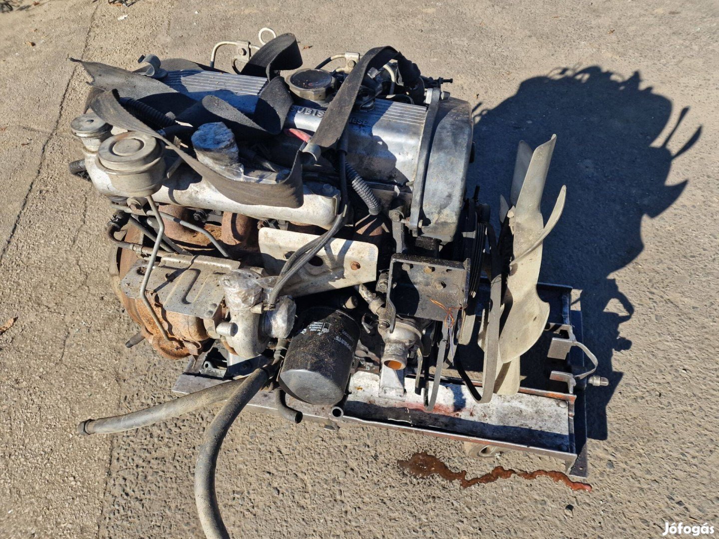 Mitsubishi Pajero motor 2.5TD motorkód 4D56