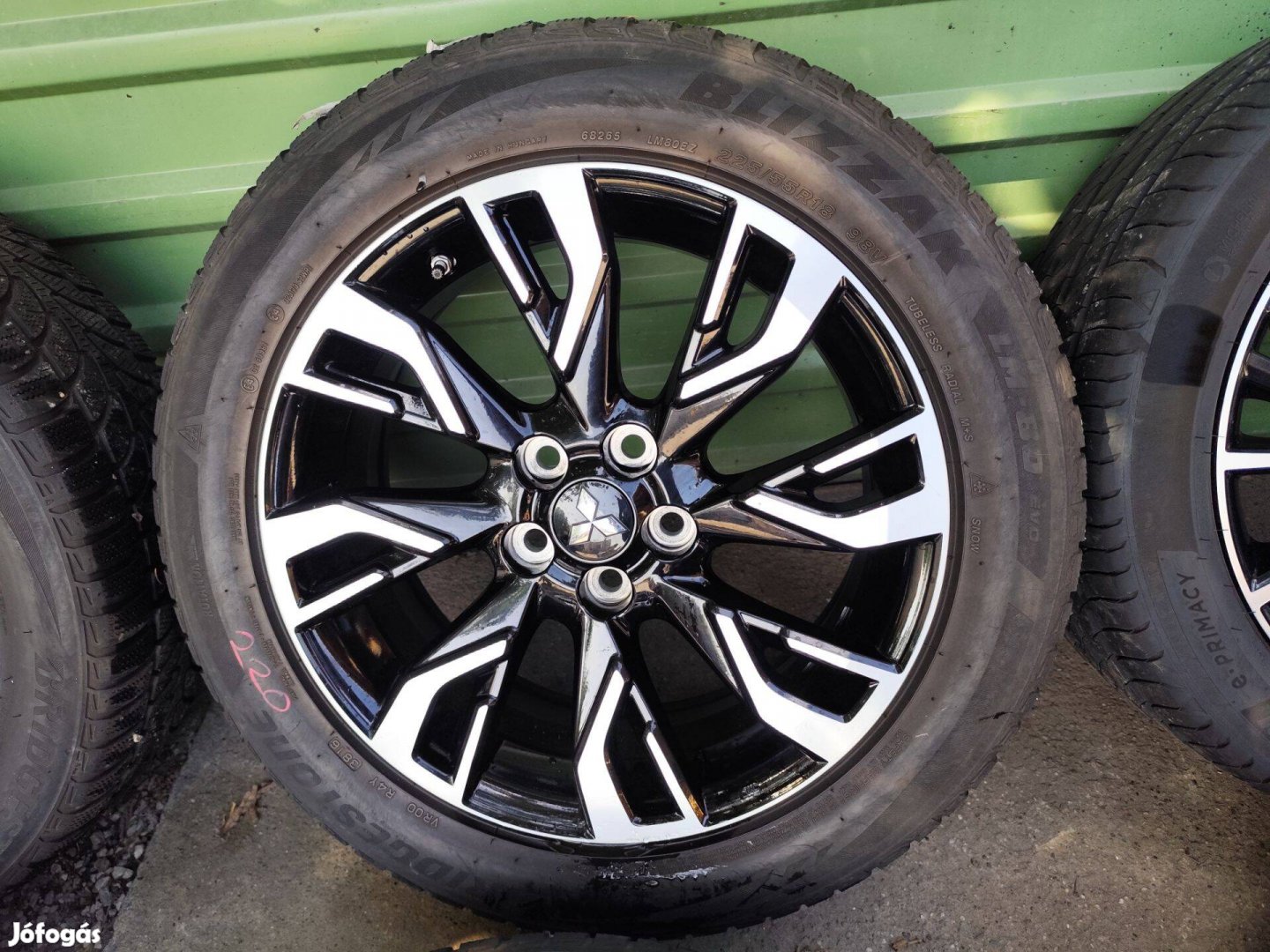 Mitsubishi asx outlander eclipse gyári alufelni 5x114,3 18"