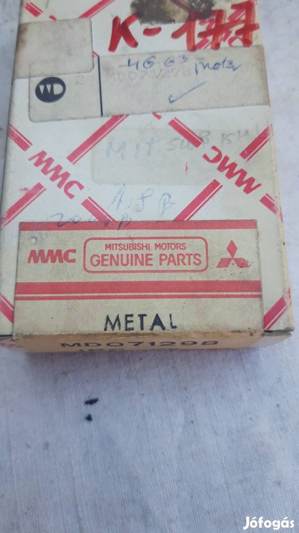 Mitsubishi hajtókarcsapágy alapméretes Colt,Galant,Lancer,L200,Pajero,