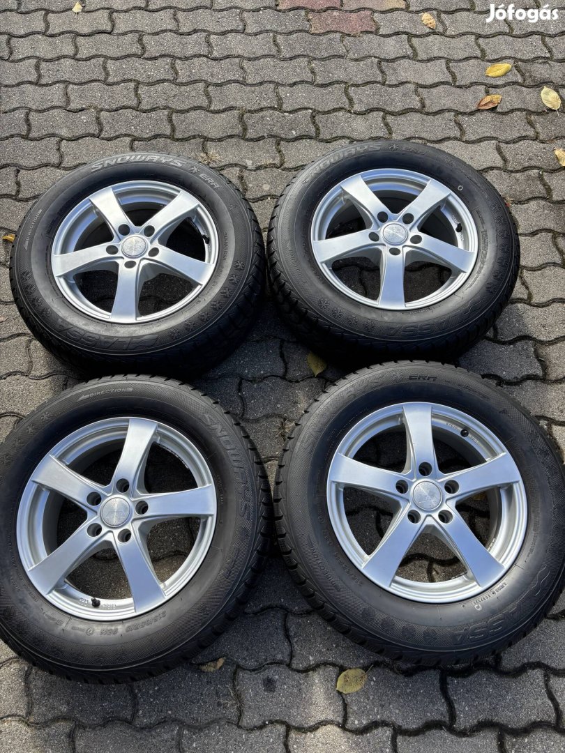 Mitsubishi hyundai kia 6,5x16 et45 5x114,3 alufelni teligumival