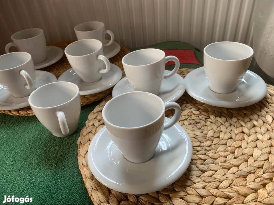 Mittereich minőségi porcelán kávésteás készlet