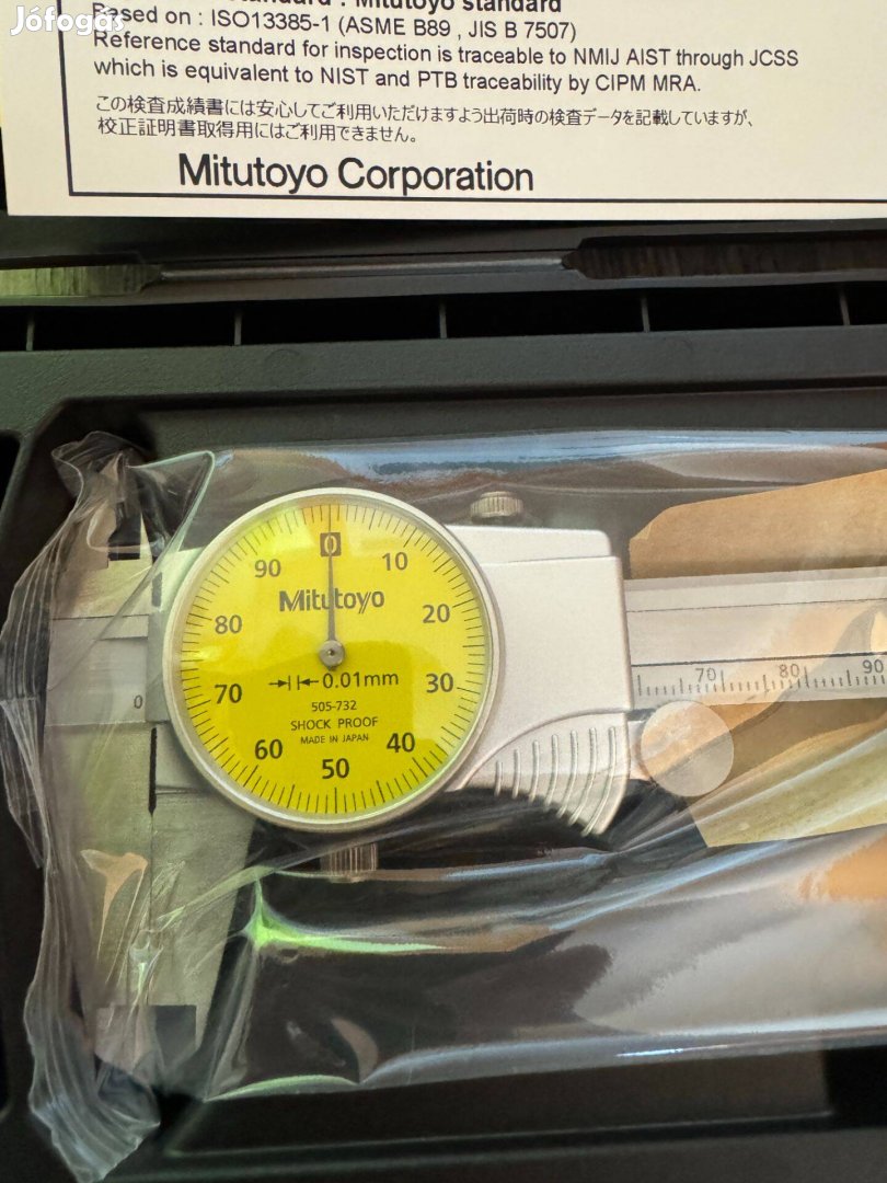 Mitutoyo 0-150mm órás tolómérő