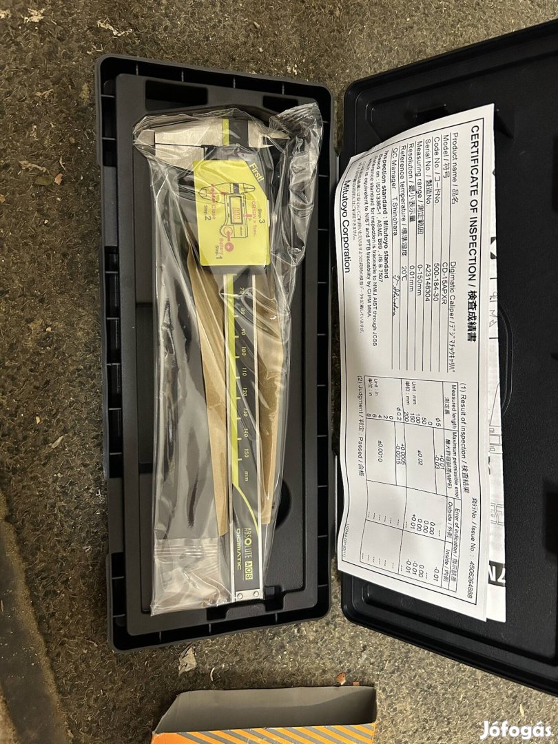 Mitutoyo ABS Digimatic Tolómérő