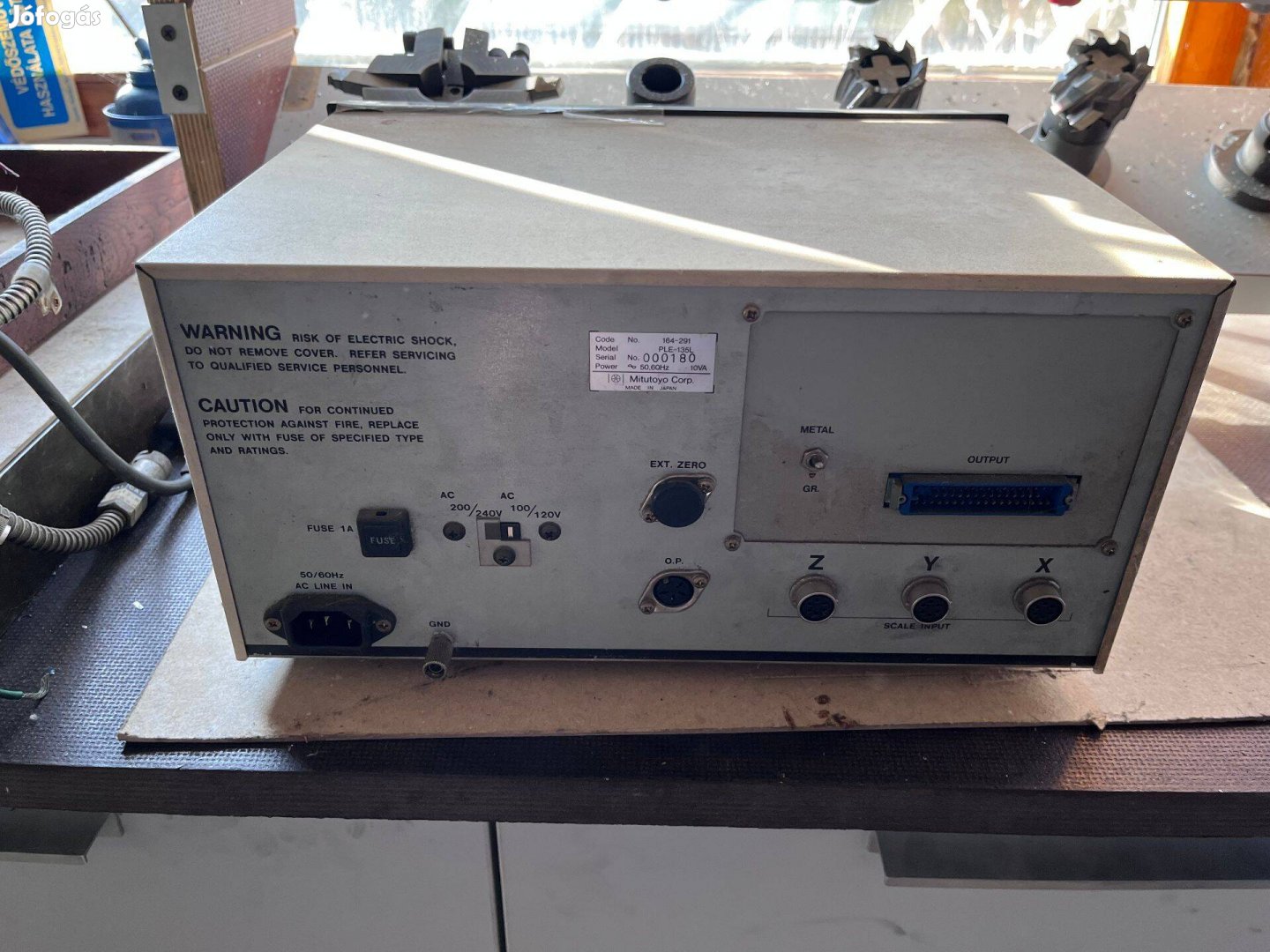 Mitutoyo útmérő rendszer