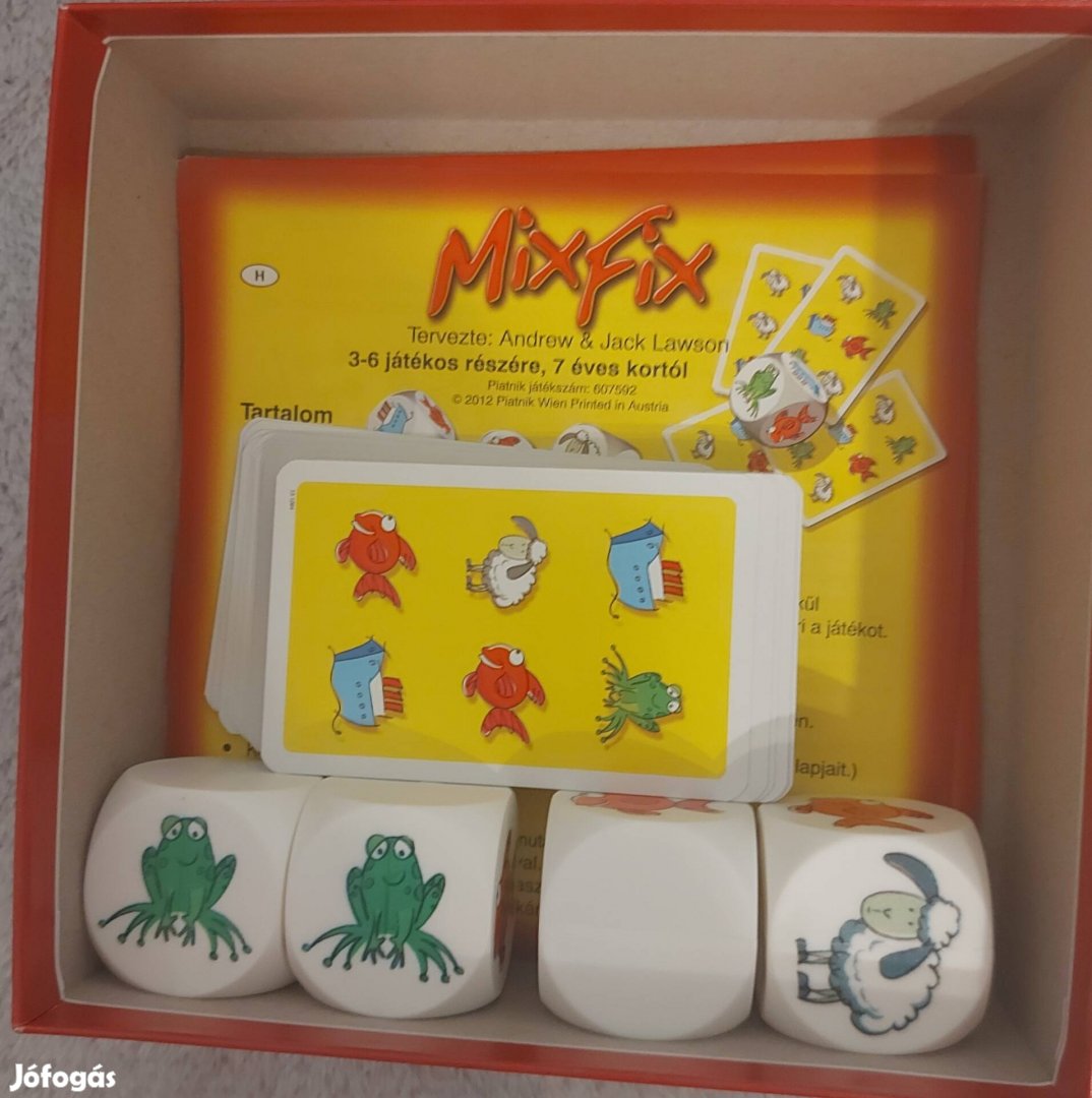 Mix Fix társasjáték 