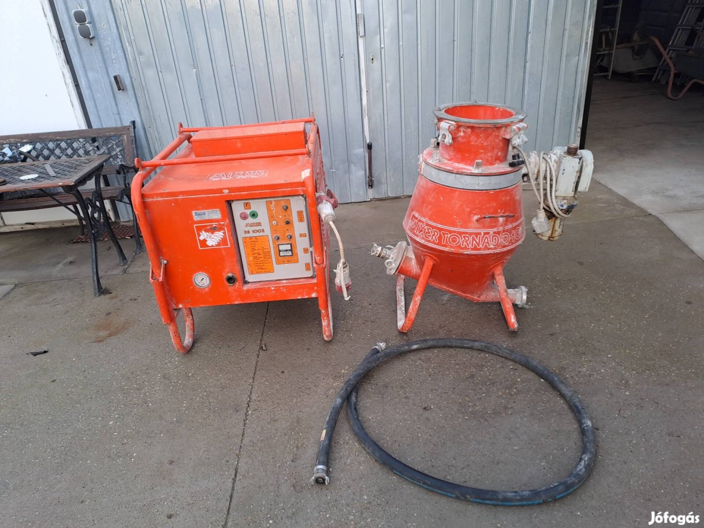 Mixer ds 100e és hozzá tartozó mixer tornado 100 szárazanyag