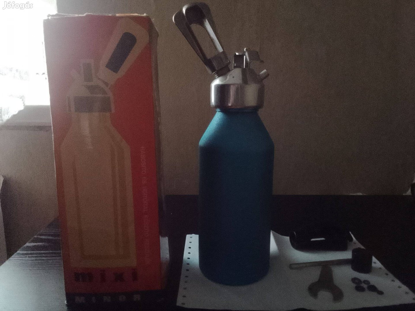 Mixi Minor habosító és üdítőital készítő készülék-Dobozával