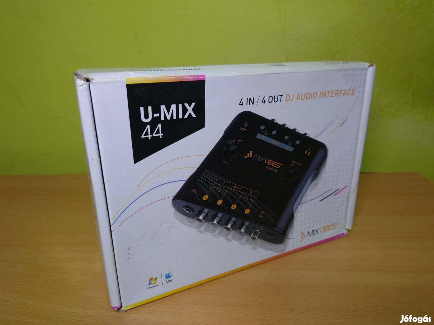 Mixvibes U-Mix 44 USB Timecode hangkártya
