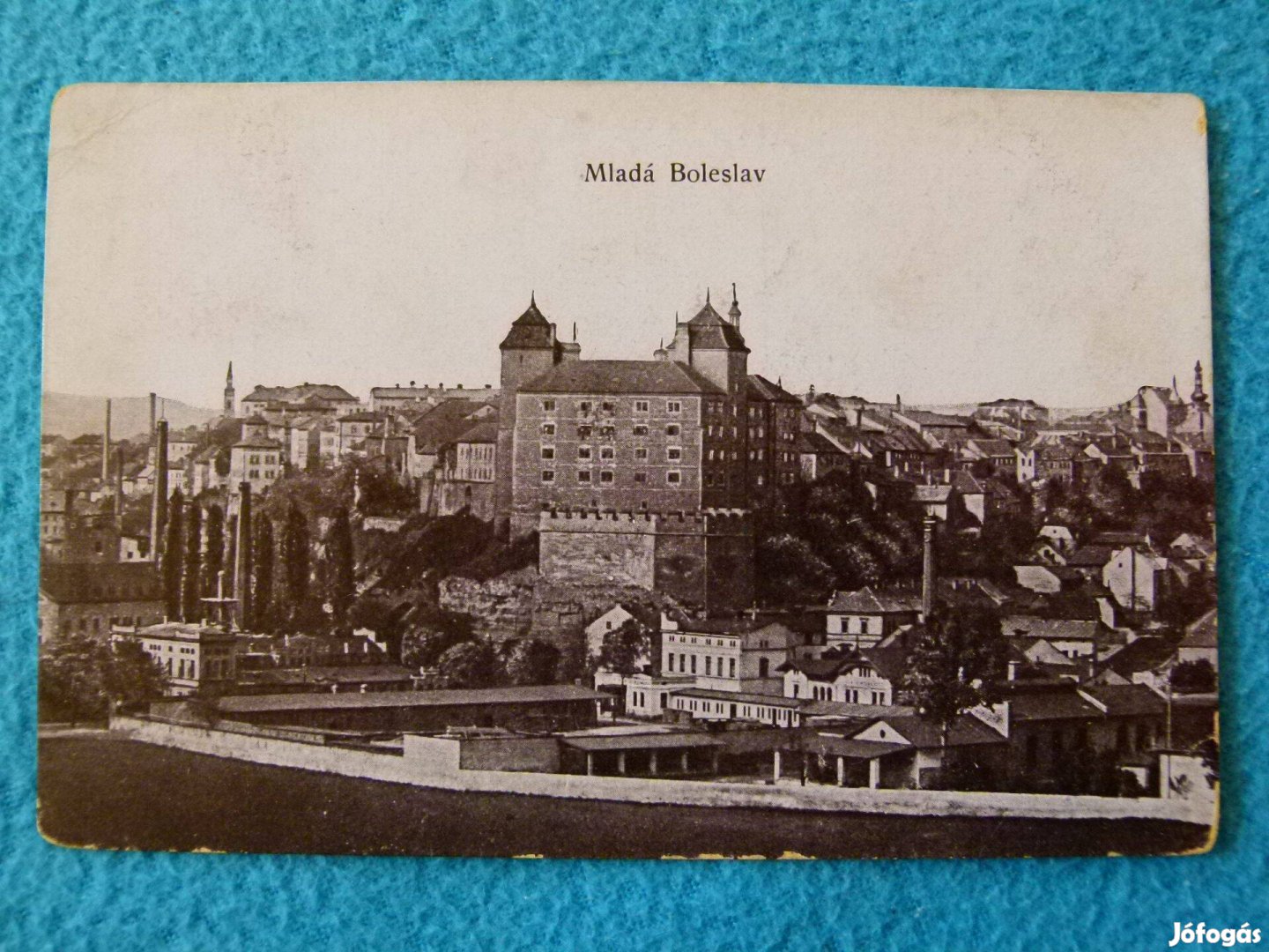Mladá Boleslav-képeslap
