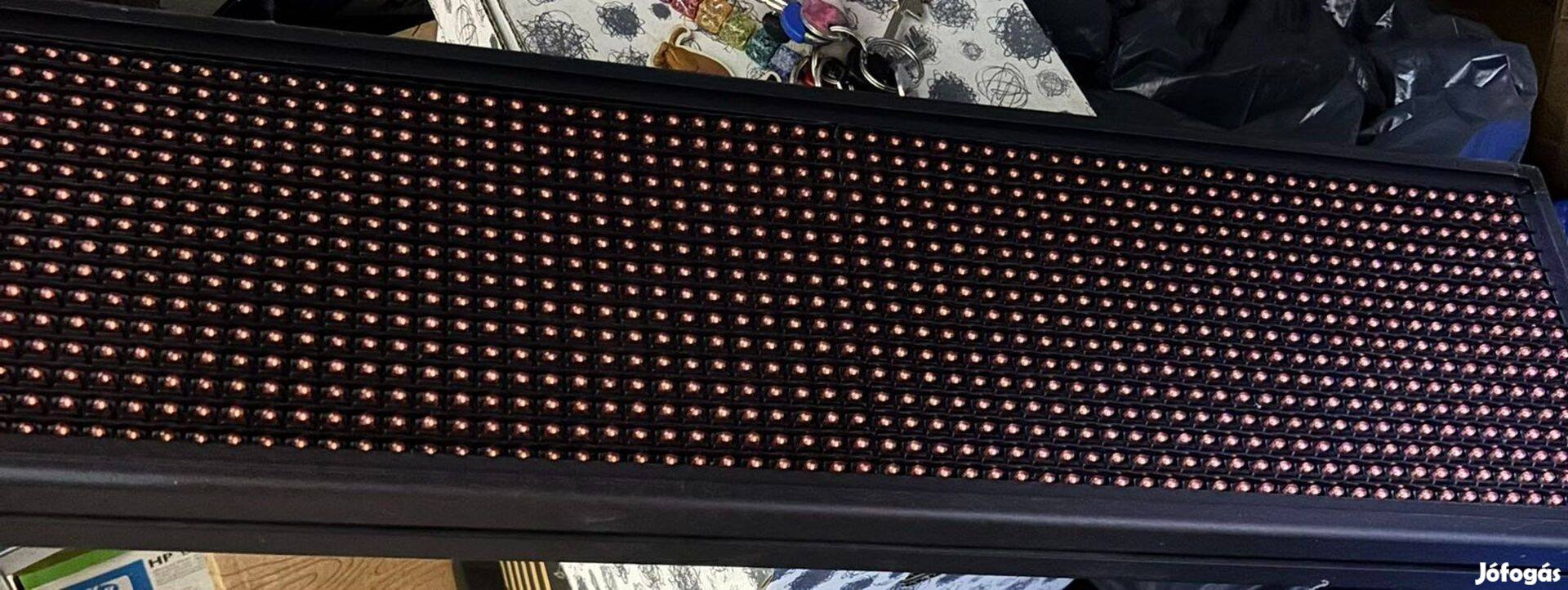 Mled 16x64 fényújság, futófény, reklám szöveg HD Led 2016