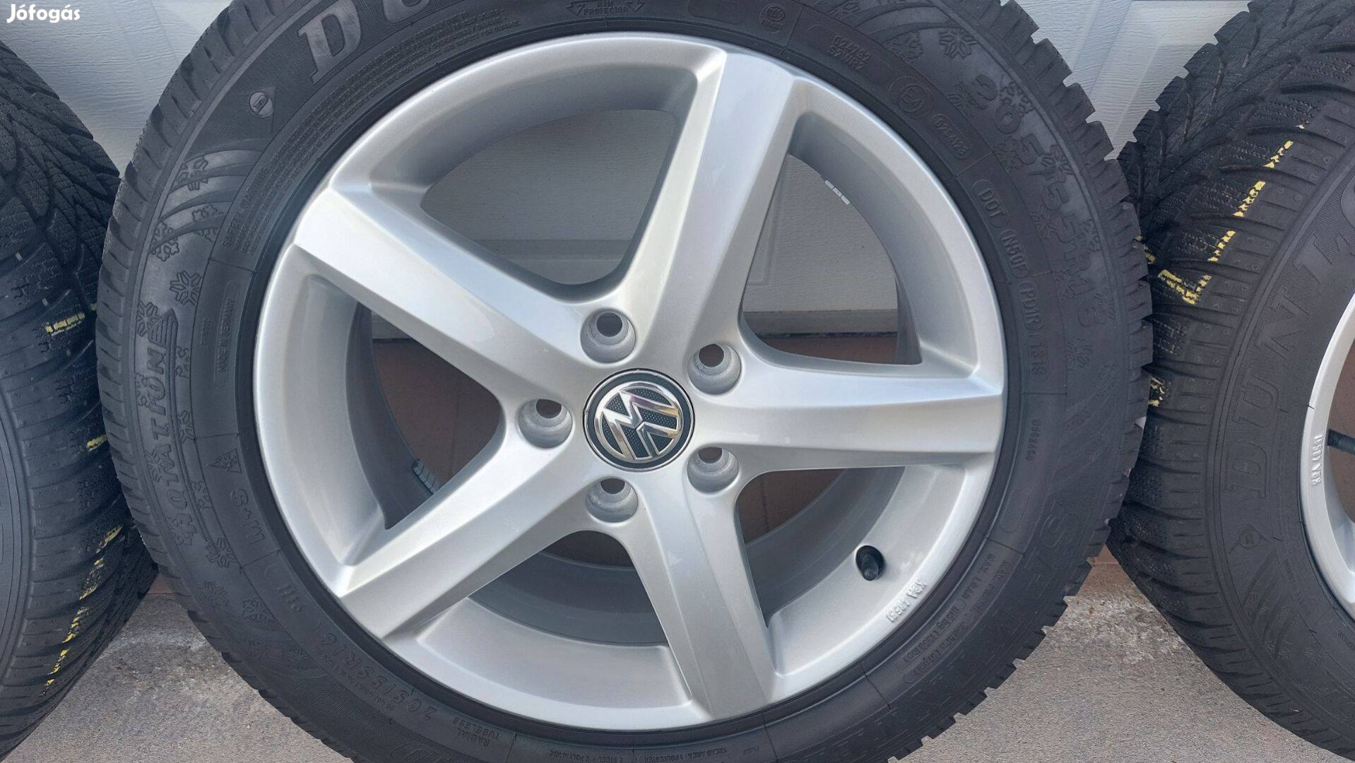 Mmm 3 Gyári, 16" VW Golf 7. /Aspen/ alufelni Téli gumikkal