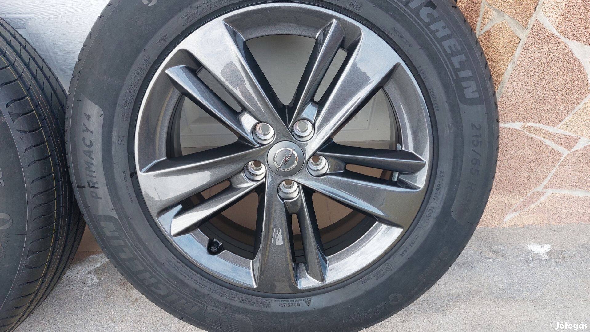 Mmm Gyári, Új,Opel Grandland X 17" alufelni új nyári gumi 5x108