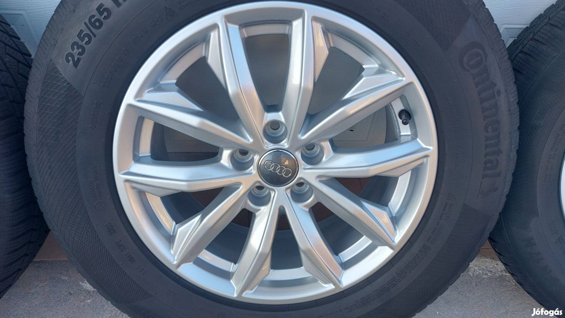 Mmm Gyári,új , Audi Q5 17" alufelni téli gumi 5x112