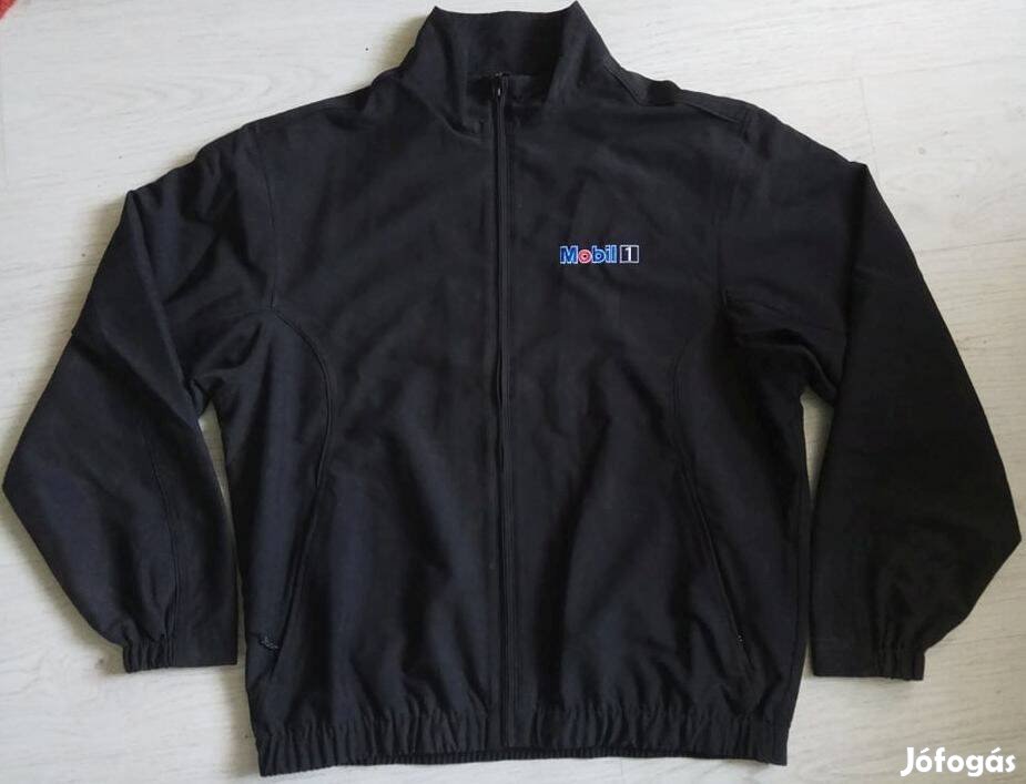Mobil1 Cutter & Buck Windtec zipzáros melegítőfelső pulcsi M