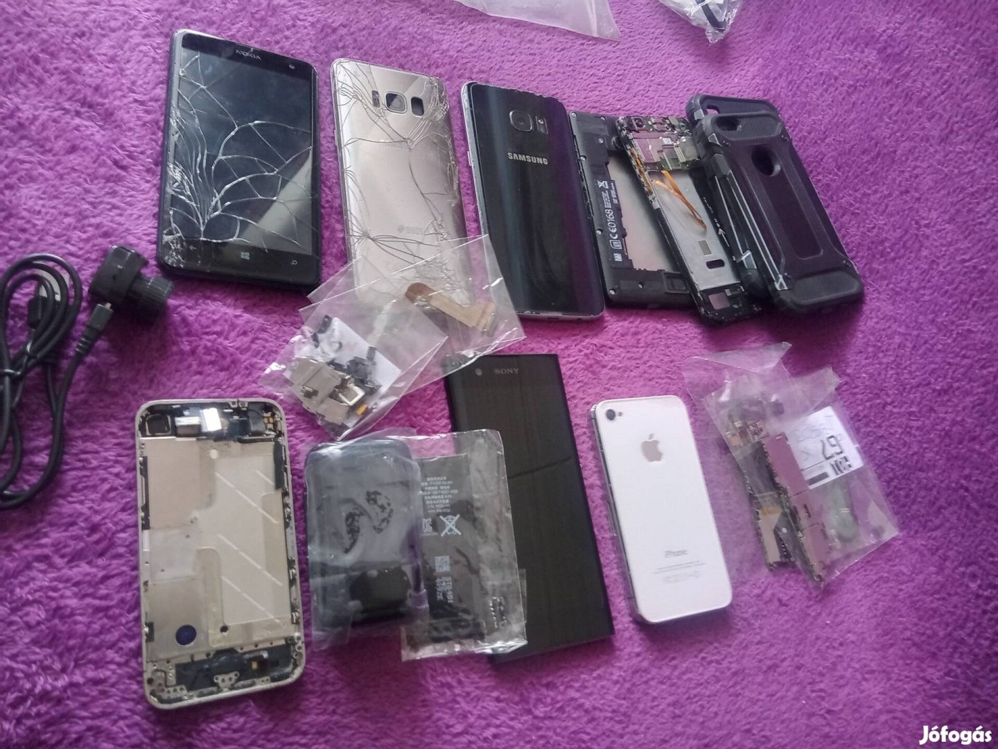 Mobil telefon pakk alkatrész 