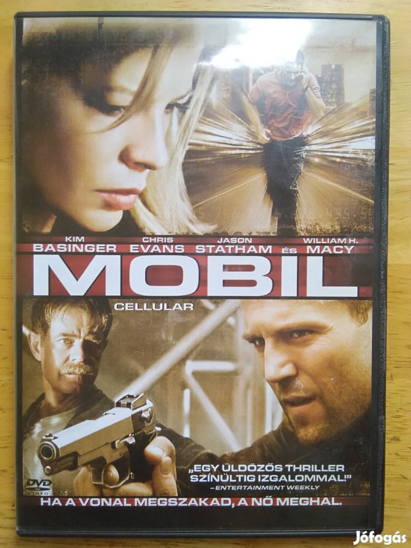 Mobil újszerű dvd Chris Evans - Jason Statham 