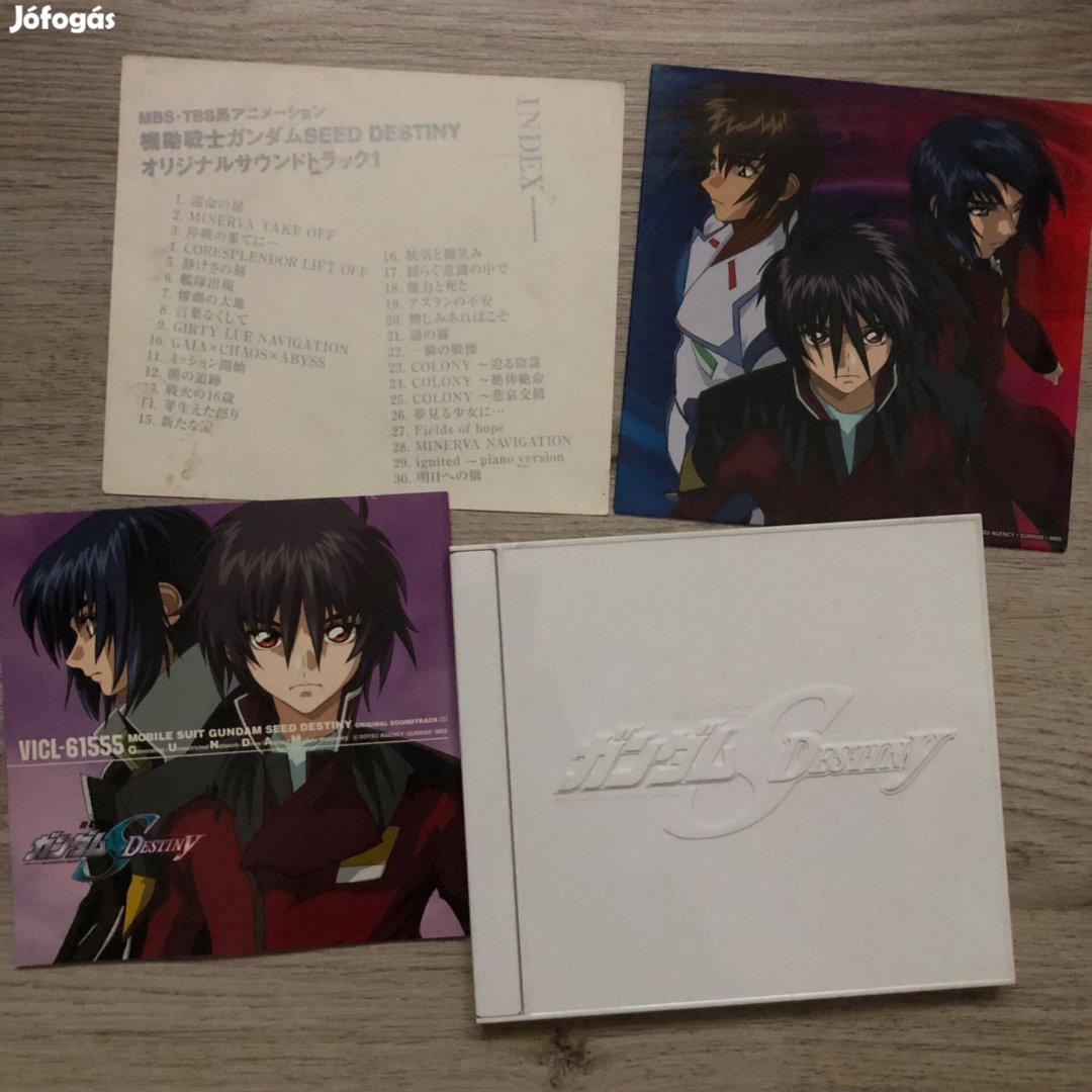 Mobile Suit Gundam Seed Destiny - j-pop japán eredeti CD j-pop