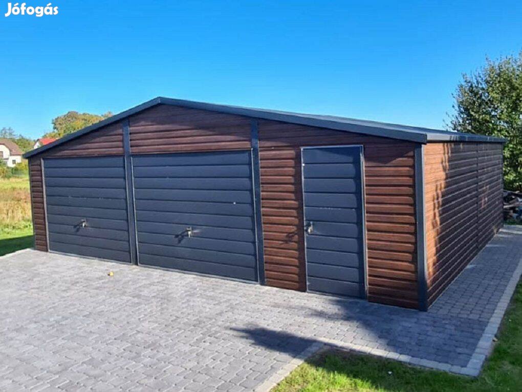 Mobilgarázs, Mobilépület,10 x 6 m, 46m Prémium, ingyenes szállítás, s