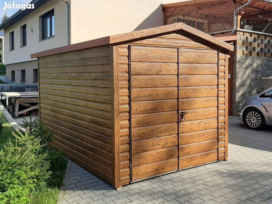 Mobilgarázs, Mobilépület,3x6 m, T 52m Prémium, ingyenes szállítás, sze