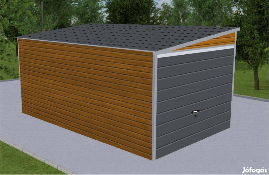 Mobilgarázs, Mobilépület, 3x5,5 m, 23mB Prémium, ingyenes