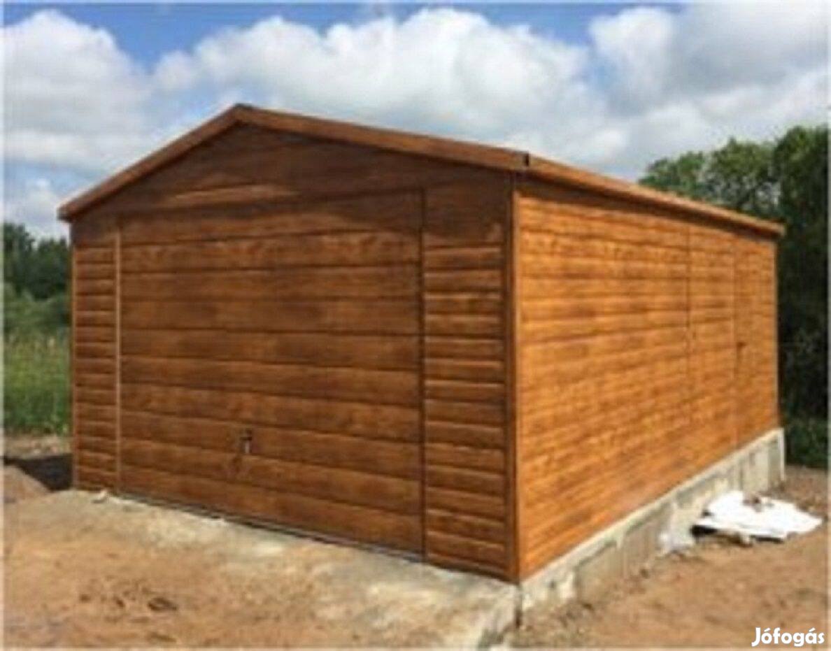Mobilgarázs, Mobilépület, 4x 6 m, 18m Prémium, ingyenes szállítás, sz