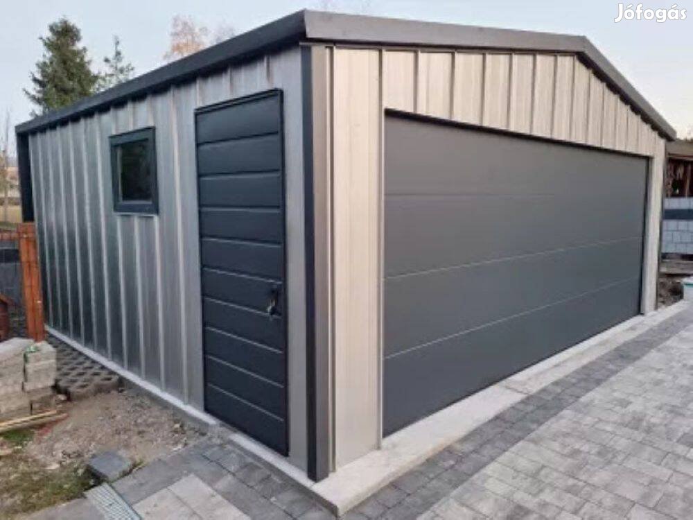 Mobilgarázs, Mobilépület, 6x5 m, 74m Range, Prémium,