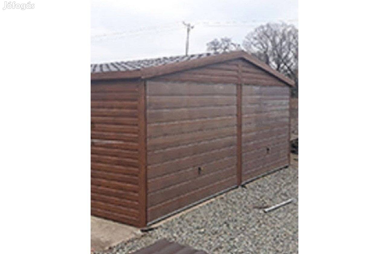 Mobilgarázs, Mobilépület, 6x6 m, 24 Bm Prémium, ingyenes szállítás, sz