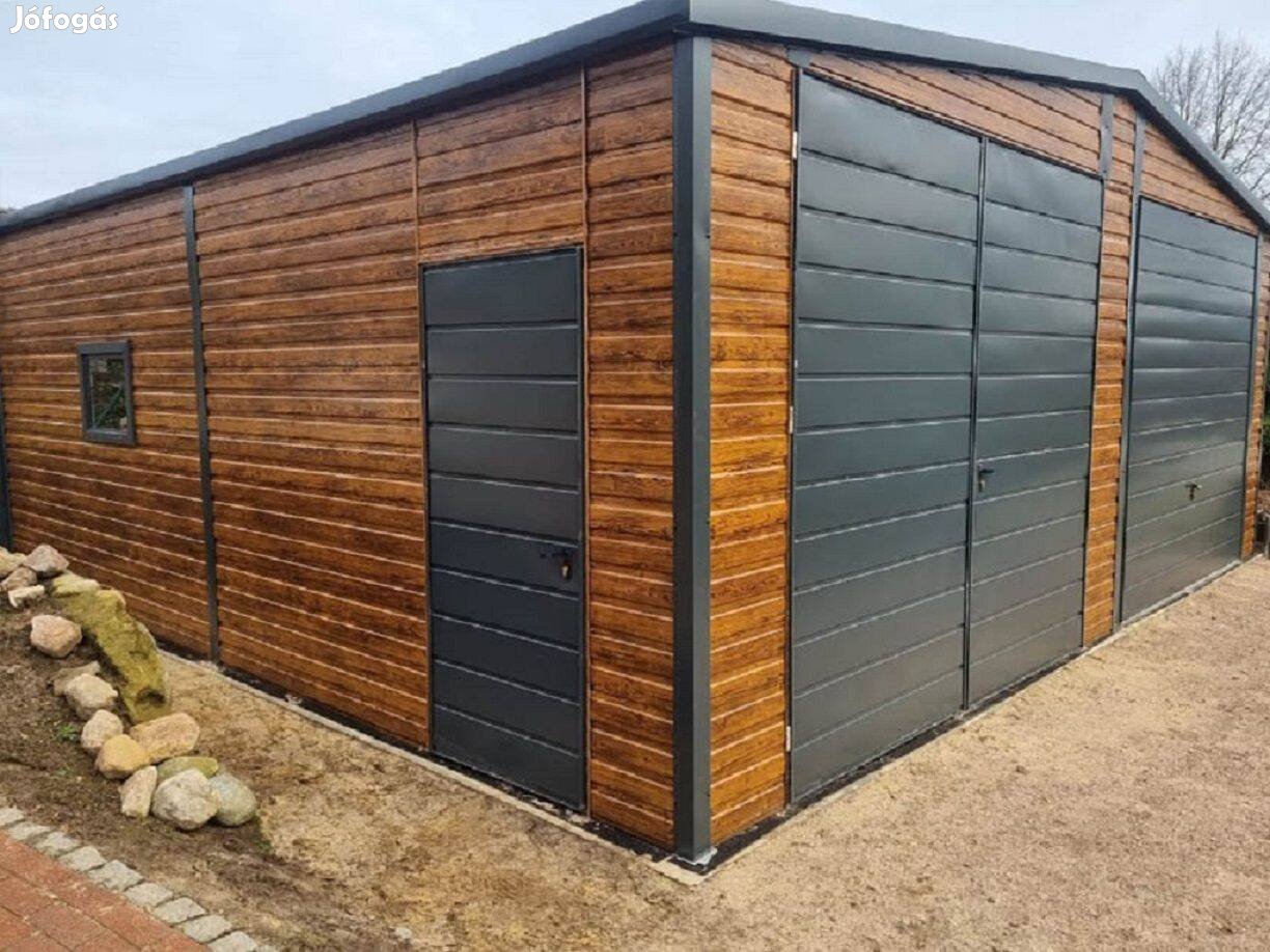 Mobilgarázs, Mobilépület, 7, 5x 7 m, 49m Prémium, ingyenes szállítás,