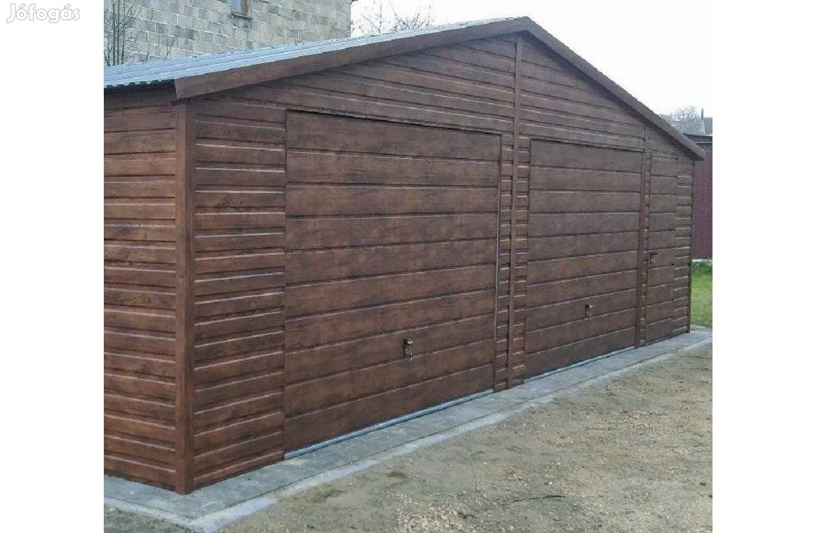 Mobilgarázs, Mobilépület, 9,5 x 5,5 m, 30m Prémium, ingyenes szállítás