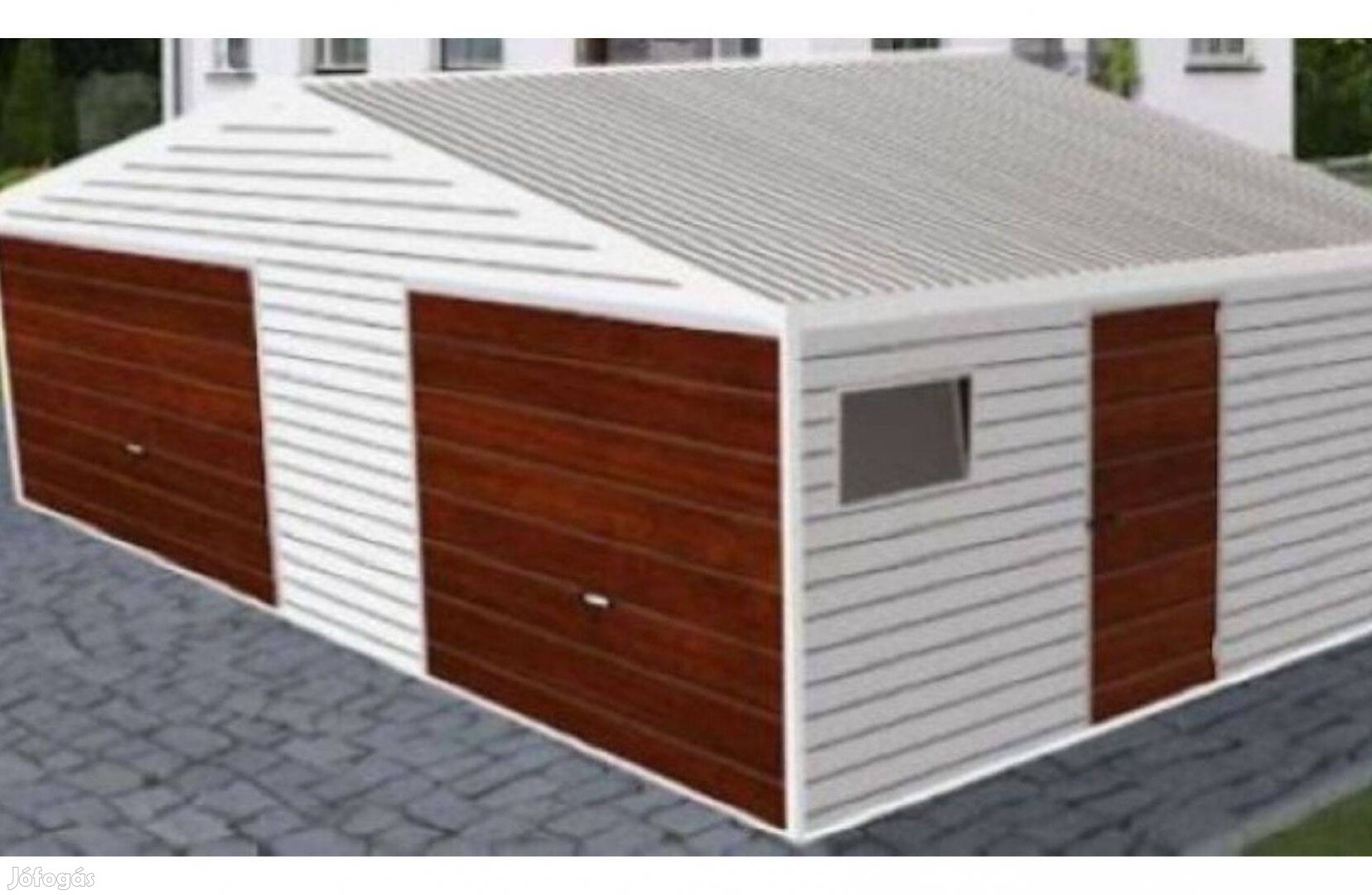 Mobilgarázs, tároló 6,5 x 5 m, Prémium, 78m, ingyenes szállítás, szer