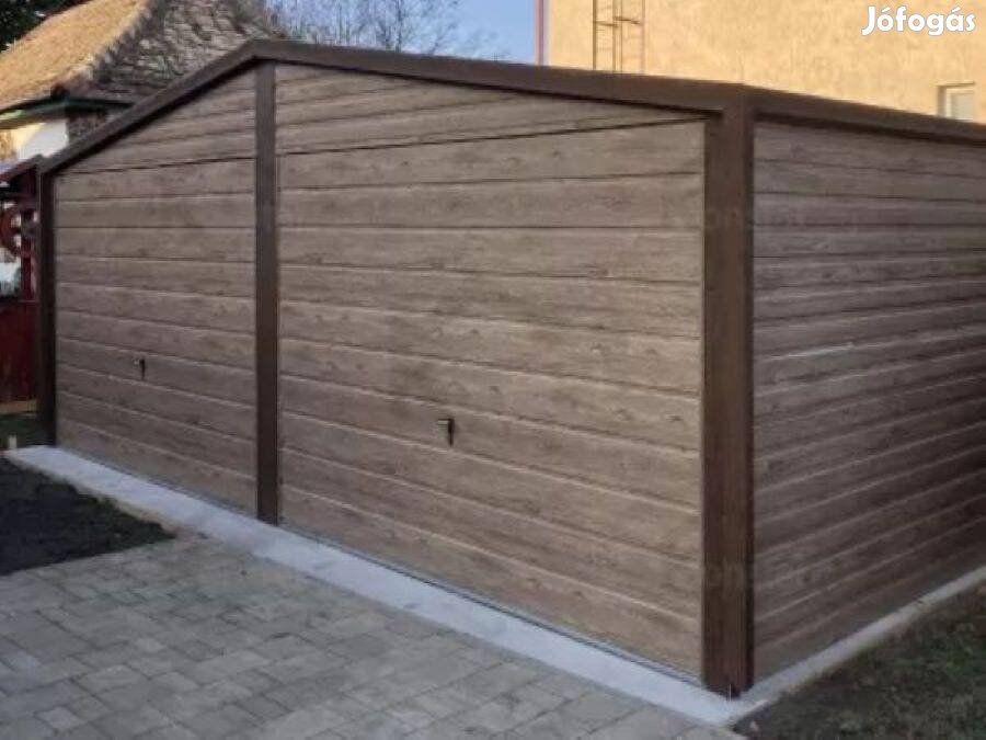 Mobilgarázs, tároló 6 x 6 m, Prémium, 71m, ingyenes szállítás, szerel