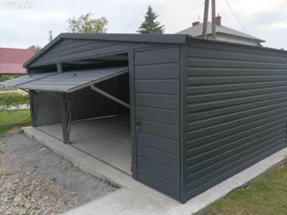 Mobilgarázs, tároló 7 x 5 m, Prémium, 93m, ingyenes szállítás, szerel
