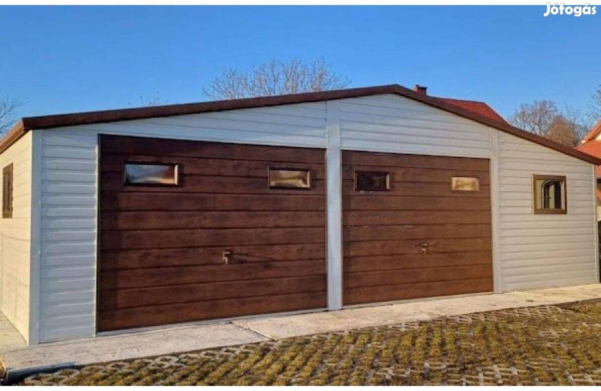 Mobilgarázs, tároló 9 x 6 m, Prémium, 80m, ingyenes szállítás, szerel