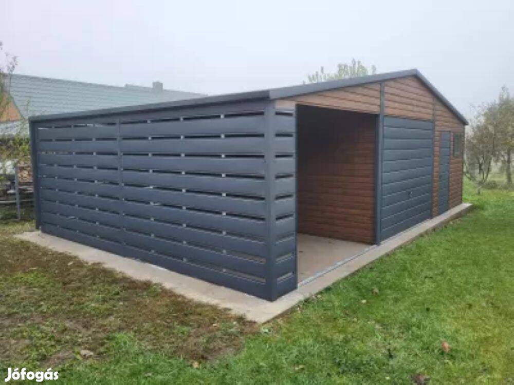 Mobilgarázs, tároló 9x 5 m, Prémium, 84m, ingyenes szállítás, szerelé