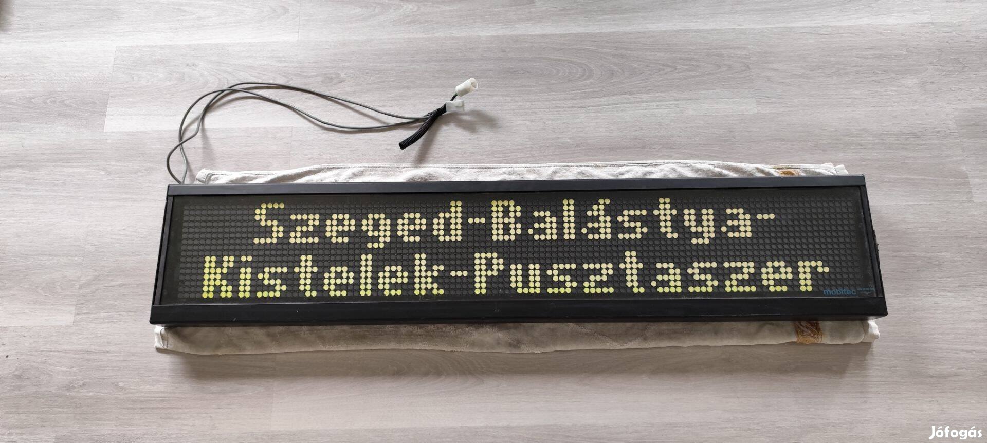Mobitec járatjelző. Ikarus járatjelző, Buszos járatjelző