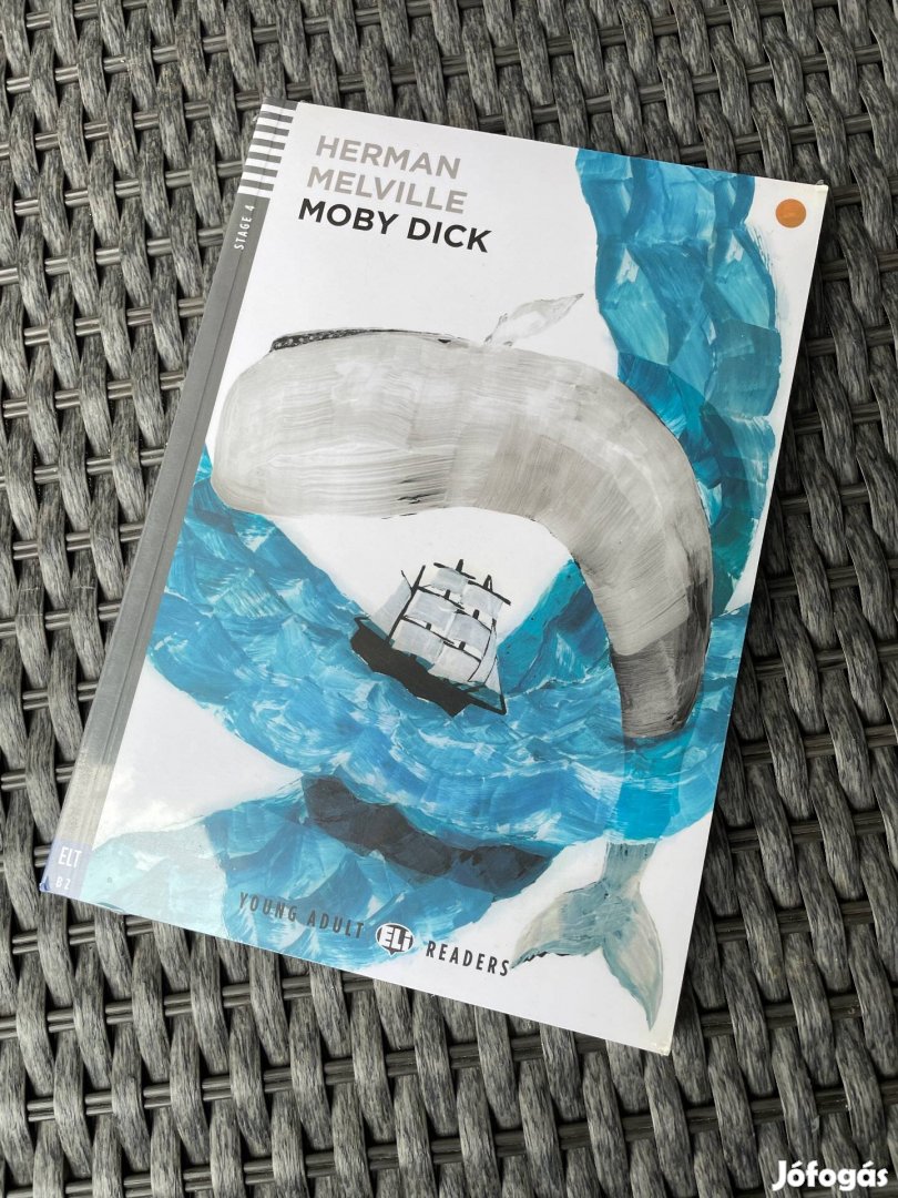 Moby Dick könyv (angol, rövidített, CD-vel), bontatlan
