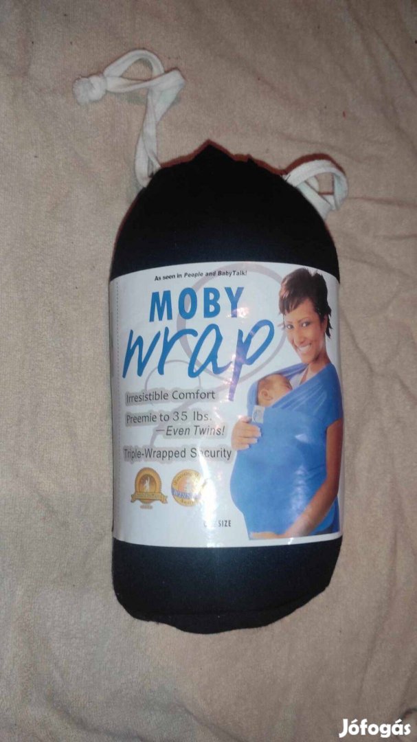 Moby Wrap pamut rugalmas babahordozókendő Tökéletes 8-35 kg közötti b