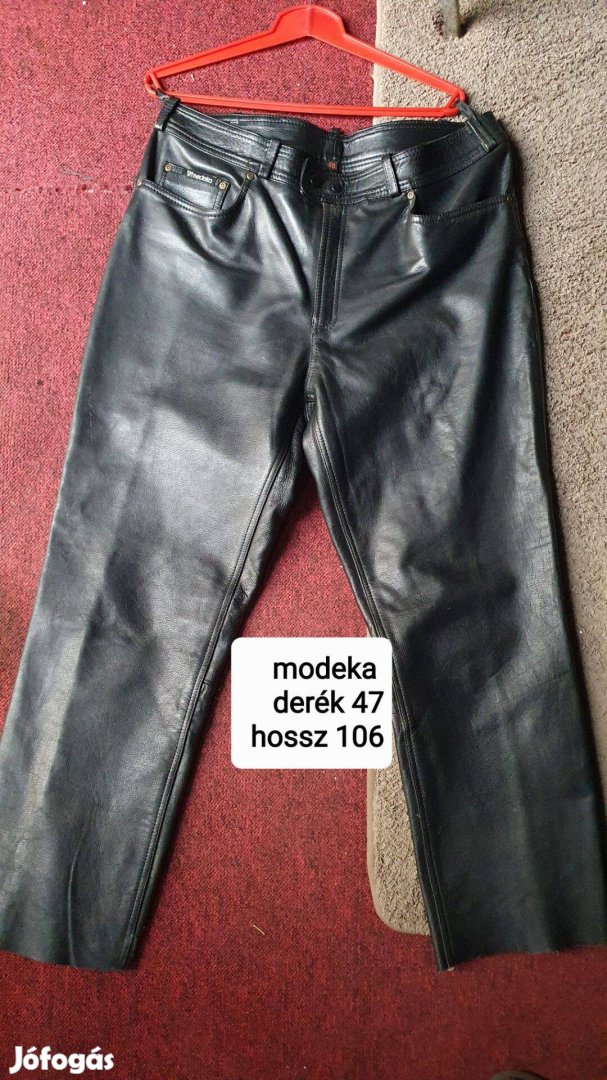 Modeka bőr nadrág derék 47cm