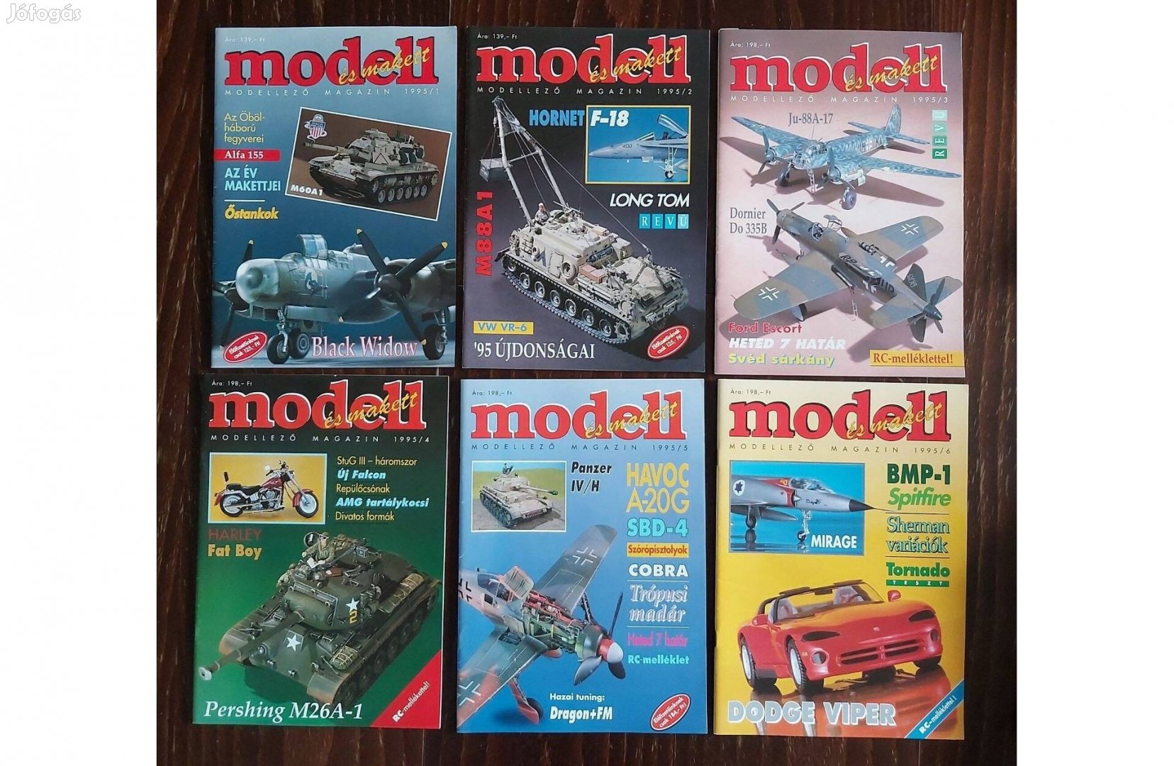 Modell és makett magazin (1995. teljes évszáma)