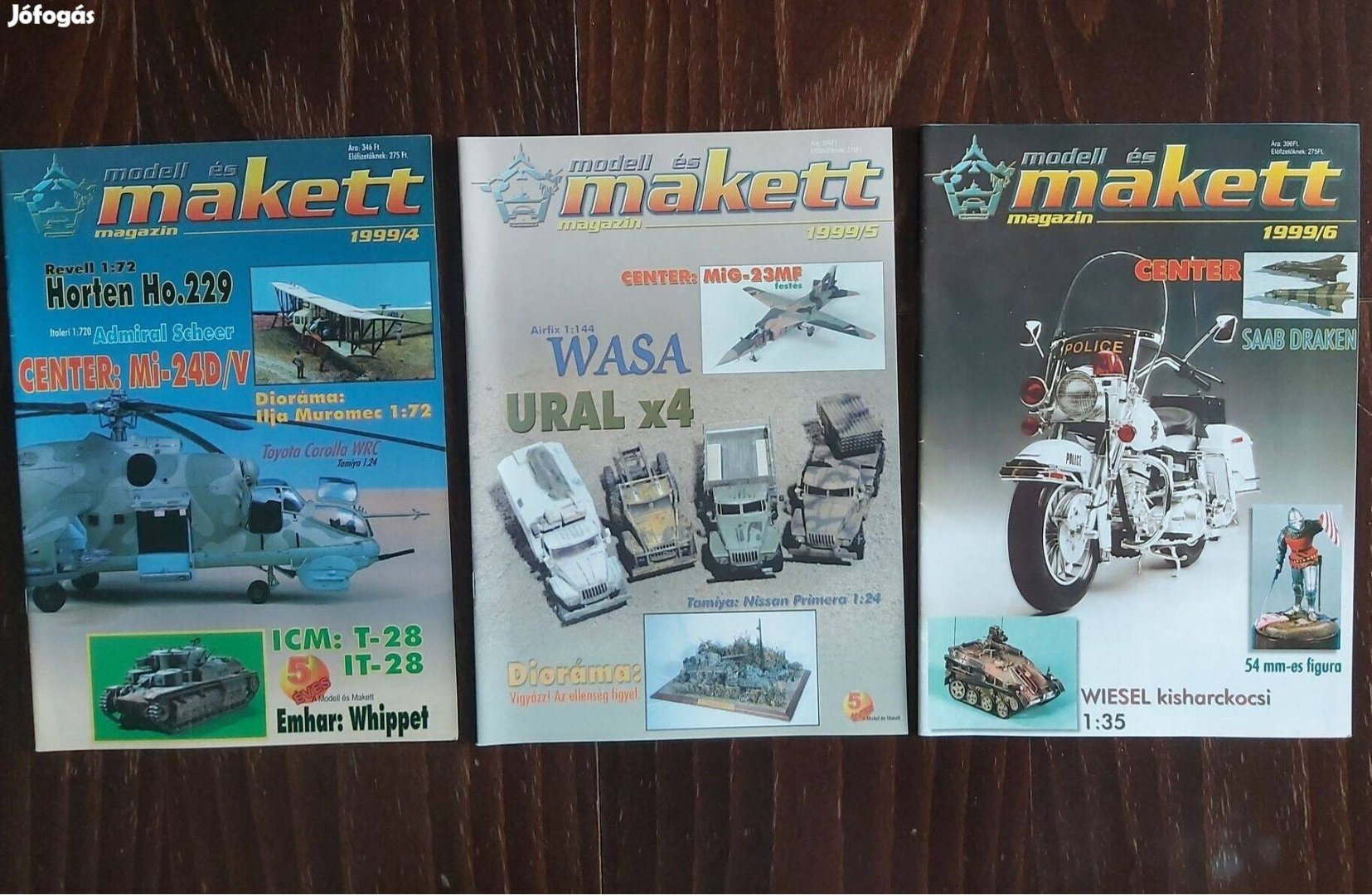 Modell és makett magazin (1999. teljes évszáma)