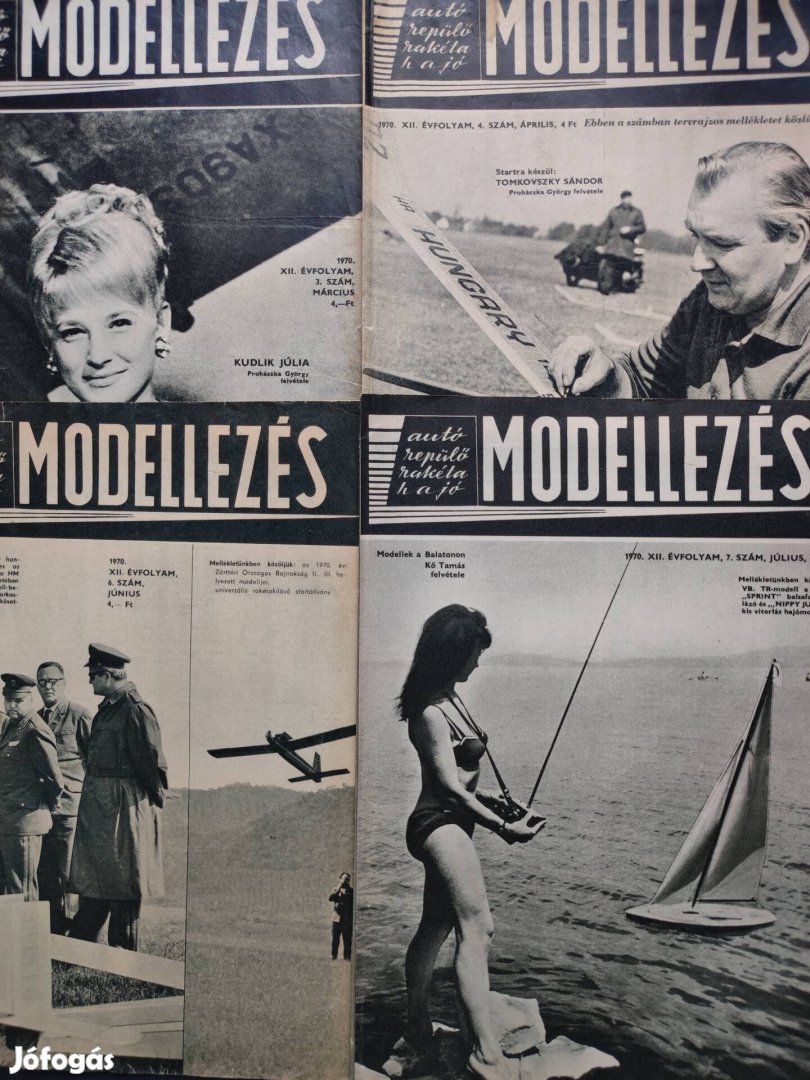 Modellezés 1970-s számai!!!6 szám!!