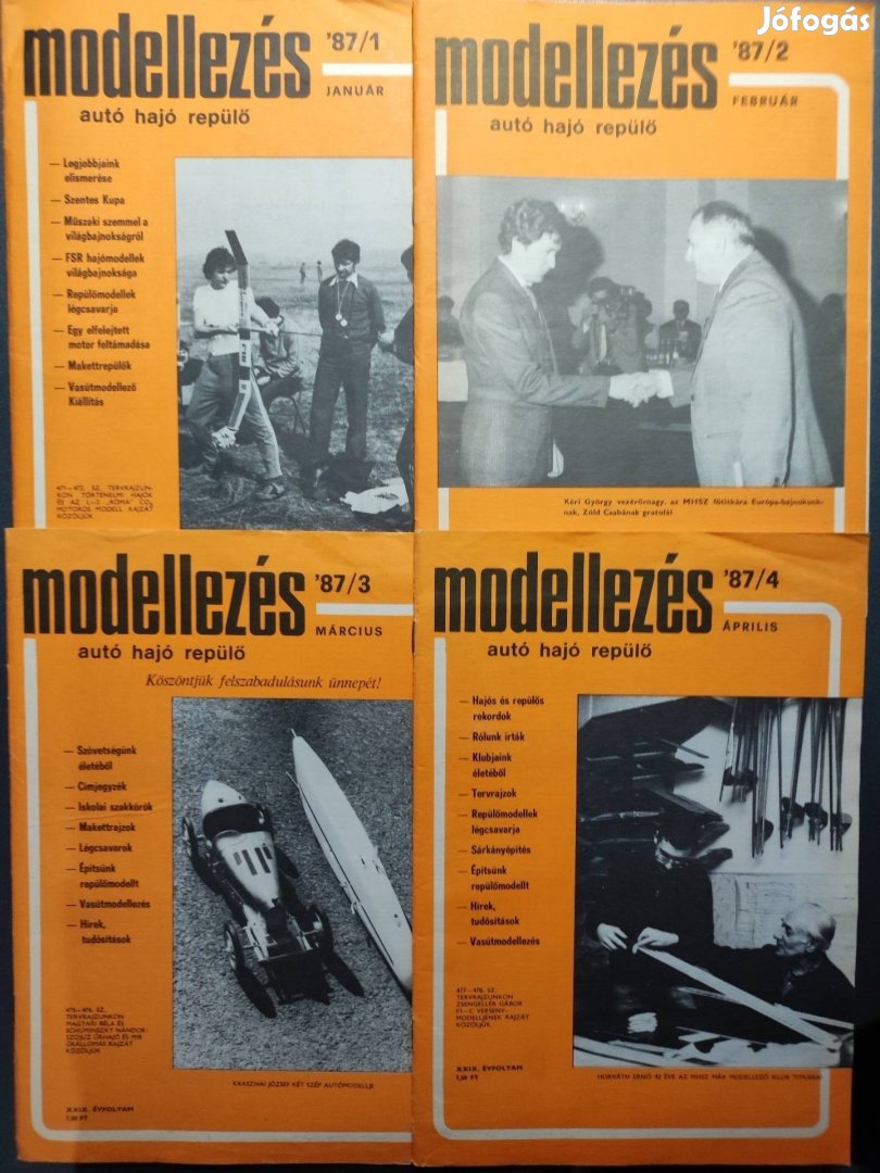 Modellezés 1987-s teljes év!