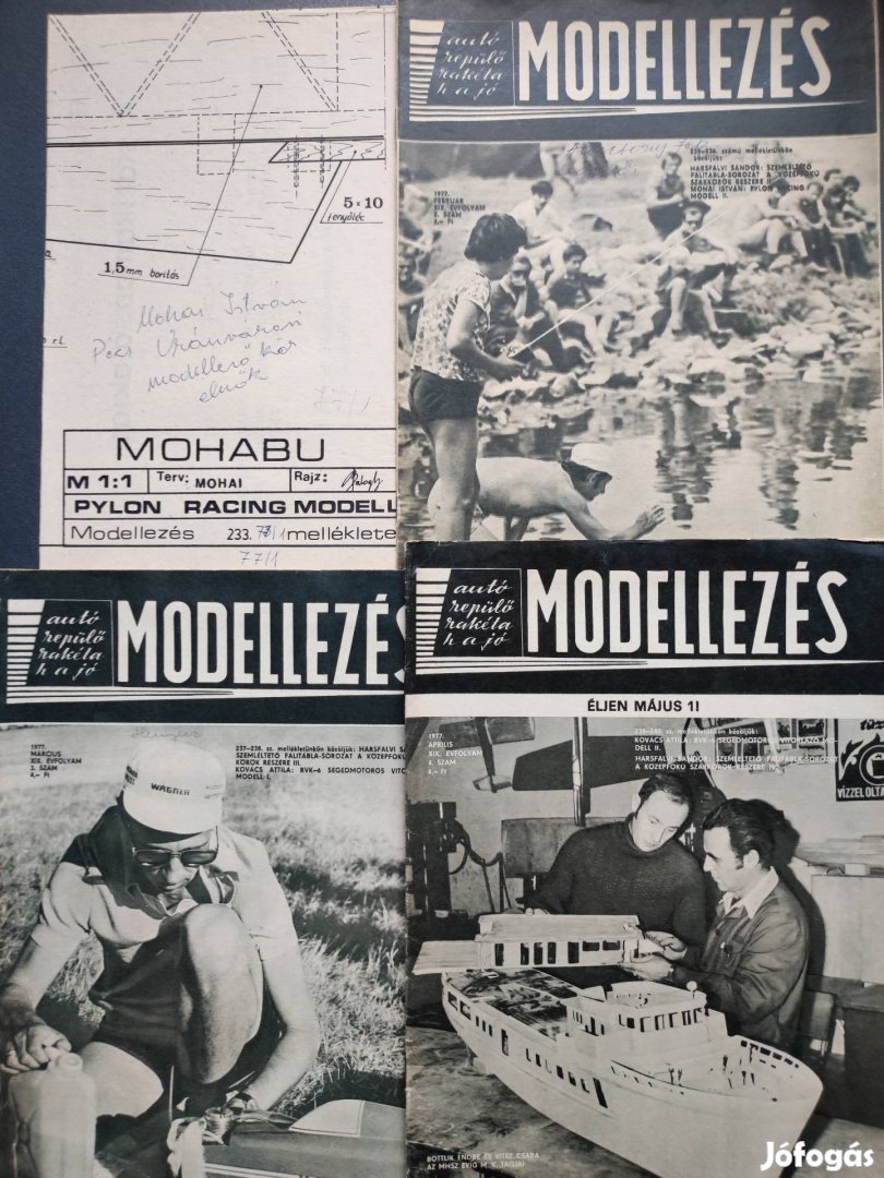 Modellezés újság 1977- S számai!!