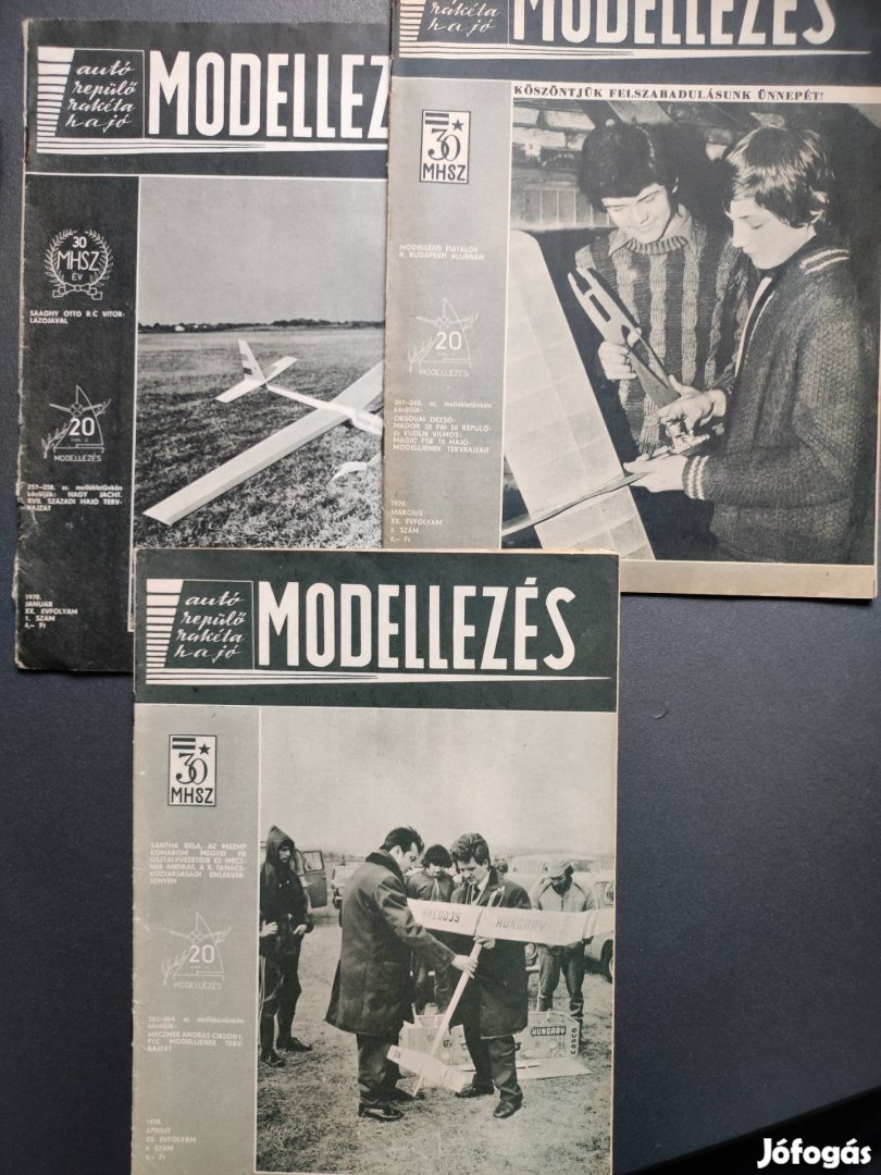 Modellezés újság 1978-s számai!!