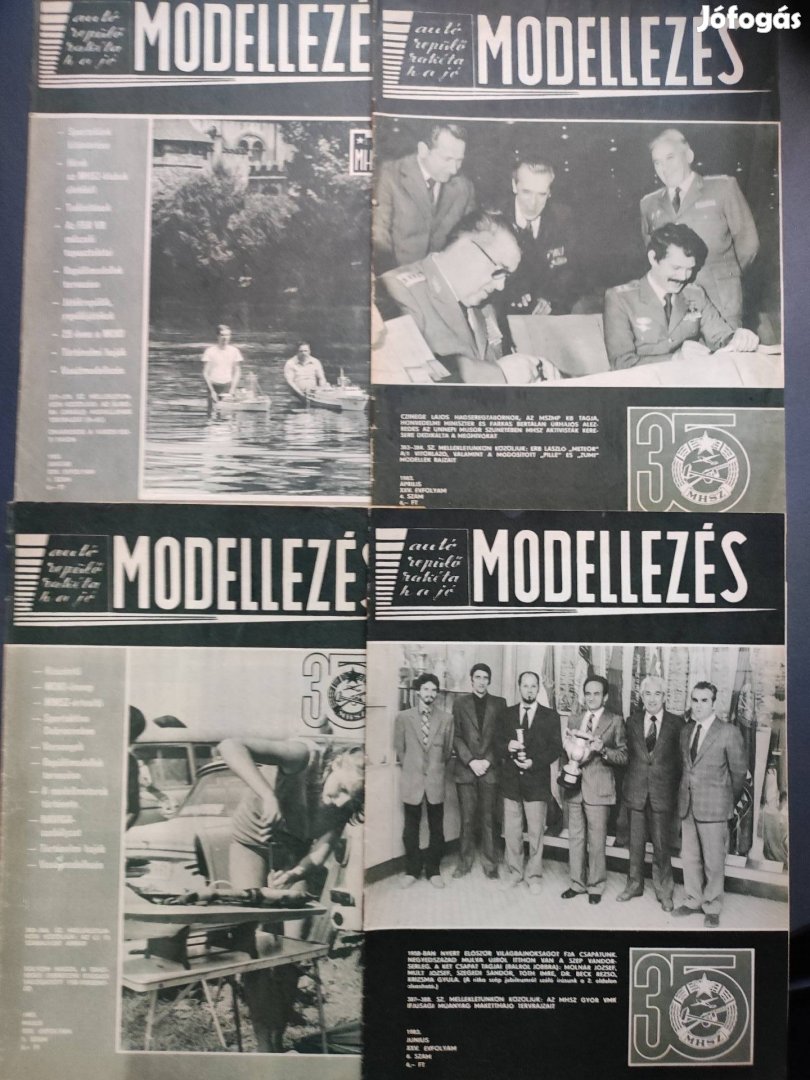 Modellezés újság 1983-s számai!!