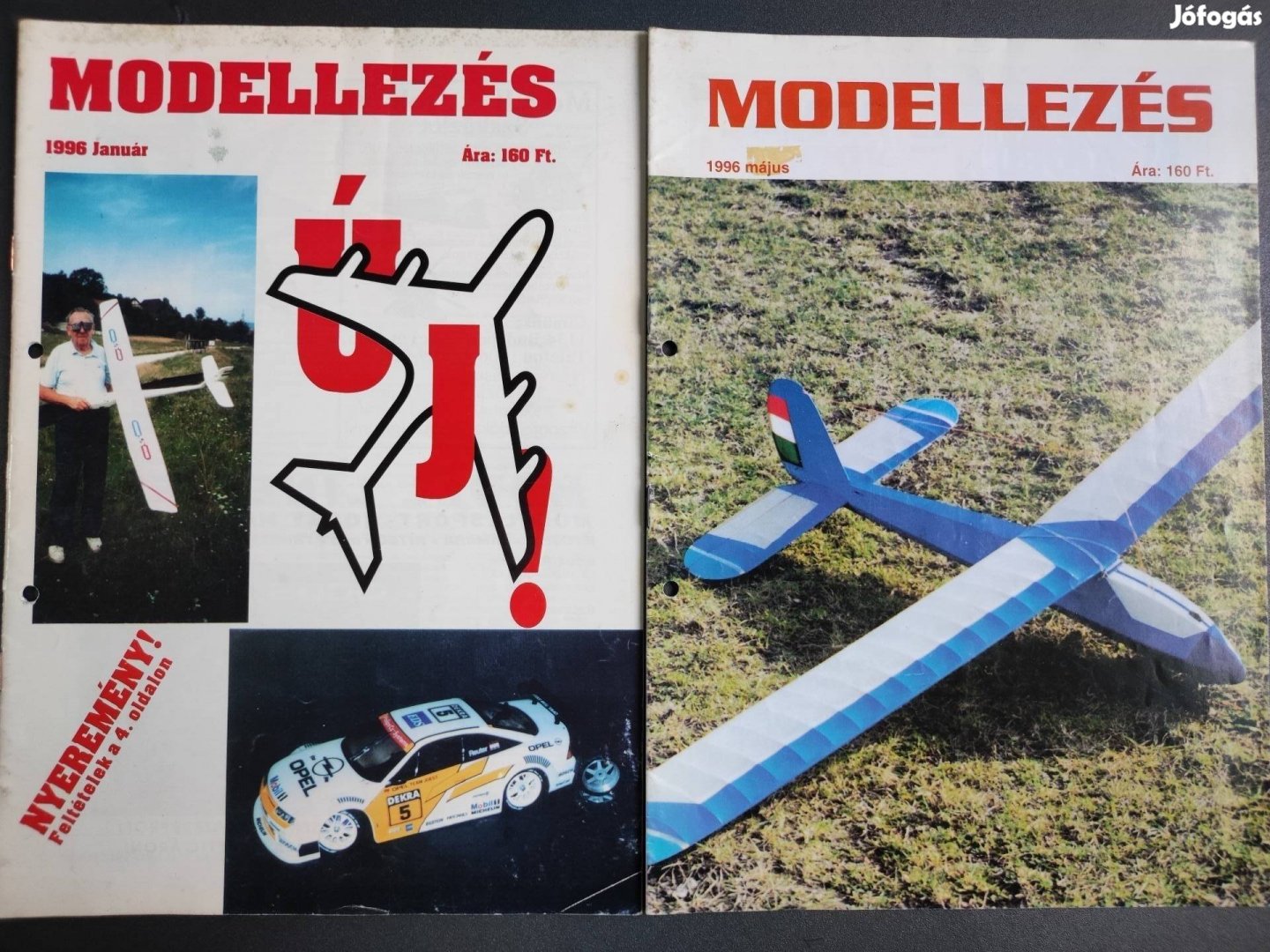 Modellezés újság 1996/1,3,4,5,6- S számai!