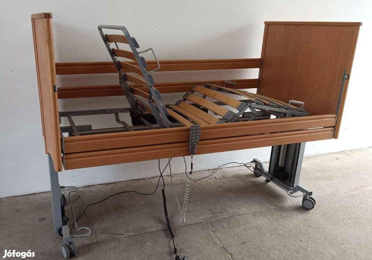 Modern Ancona Elektromos betegágy + Kapaszkodó - 5 funkciós - Kód:13
