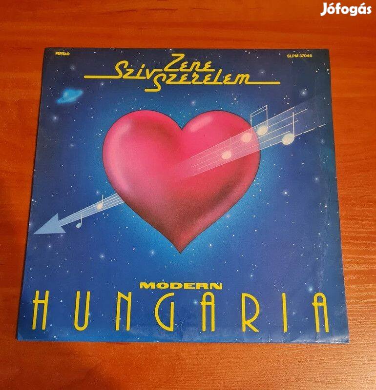 Modern Hungária - Szív Zene Szerelem; LP, Vinyl